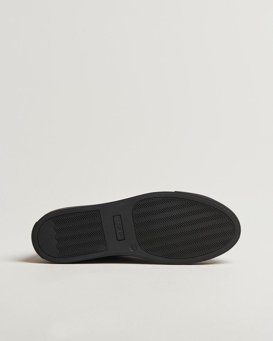 Hombres | Zapatillas | Myrqvist | Oaxen Monochrome II Sneaker Black Suede