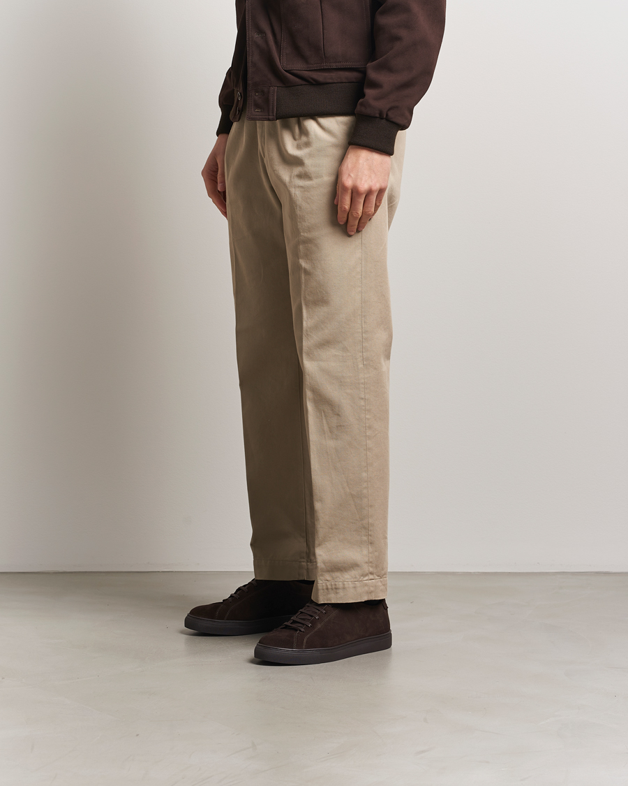 Hombres | Zapatillas | Myrqvist | Oaxen Monochrome II Sneaker Dark Brown Suede