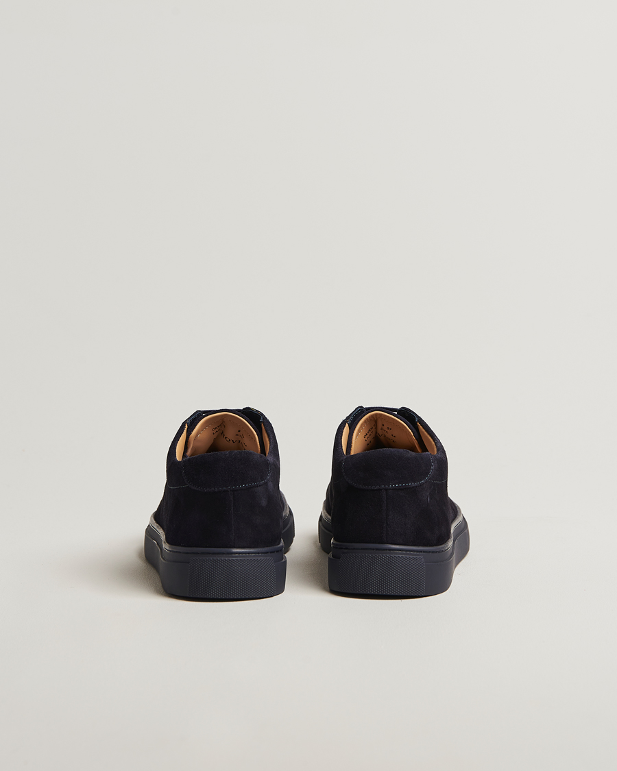 Hombres | Zapatillas | Myrqvist | Oaxen Monochrome II Sneaker Navy Suede