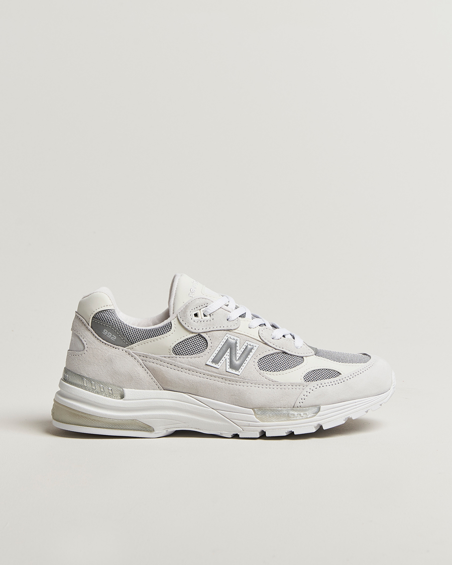 Hombres | Zapatillas | New Balance Made In US & UK | New Balance Made in Made in USA 992 Sneakers White