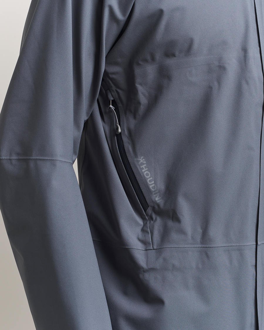 Hombres | Abrigos y chaquetas | Houdini | BFF Waterproof Shell Jacket Thunder Grey