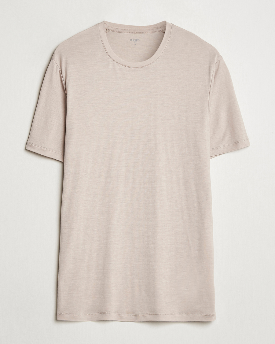 Hombres | Camisetas | Houdini | Tree Tencel T-Shirt Sandstorm