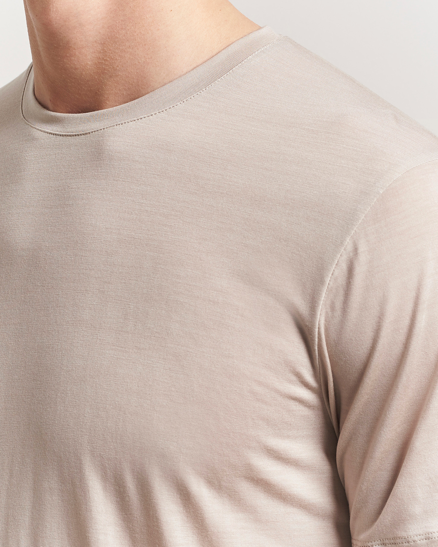 Hombres | Camisetas | Houdini | Tree Tencel T-Shirt Sandstorm