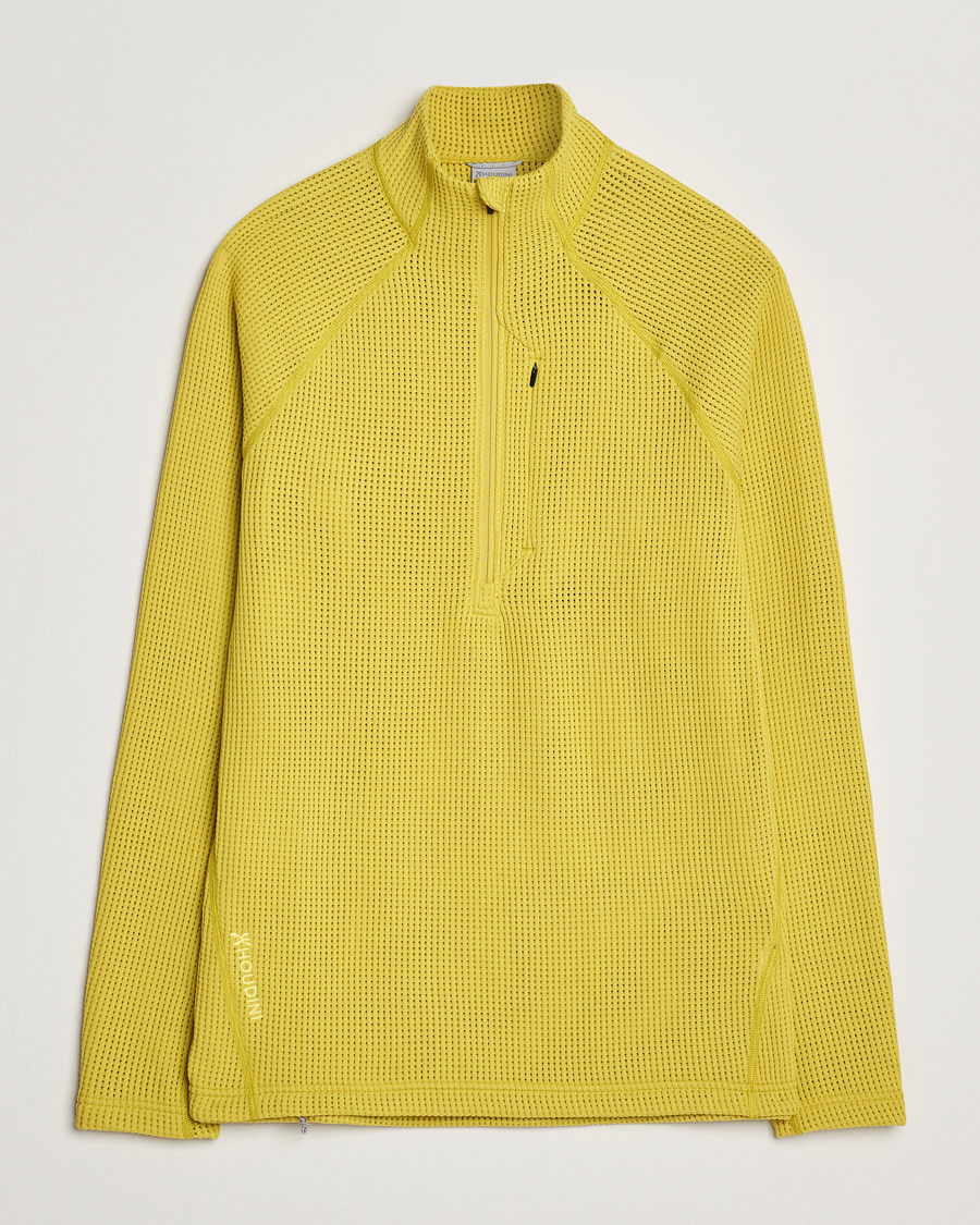 Hombres | Jerséis y prendas de punto | Houdini | Pace Flow Half Zip Be The Light Green