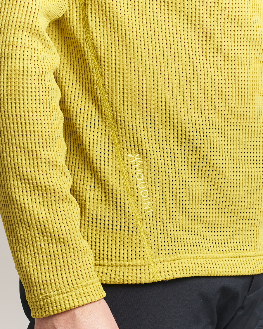 Hombres | Jerséis y prendas de punto | Houdini | Pace Flow Half Zip Be The Light Green