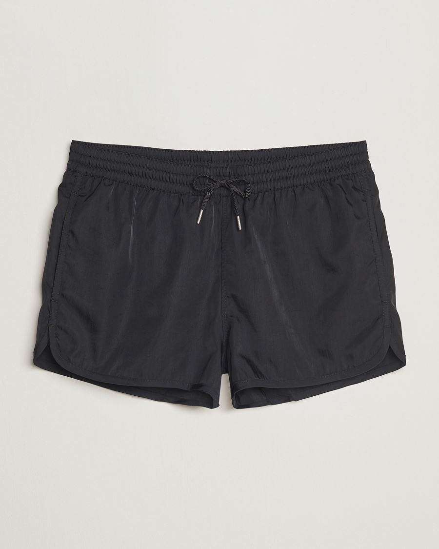 Hombres | Bañadores | CDLP | Satin Twill Swim Shorts Black