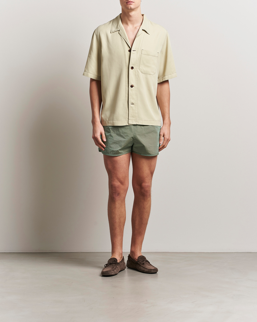 Hombres | Bañadores | CDLP | Paper Nylon Swim Shorts Moonstone