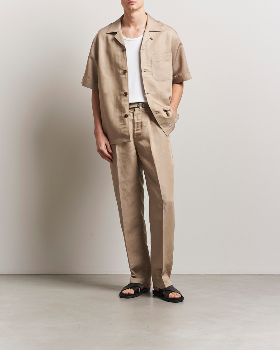 Hombres | Pantalones | CDLP | Semi Tailored Trousers Hazel Beige