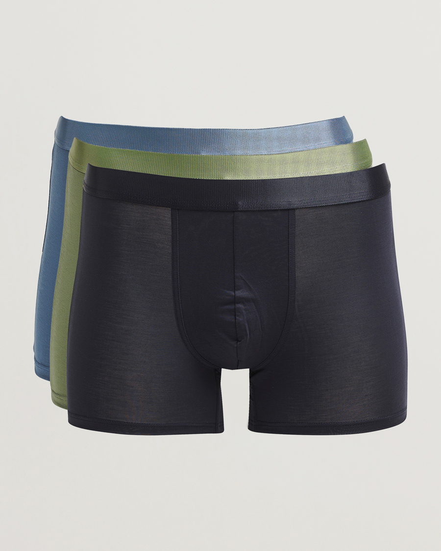 Hombres | Ropa interior y calcetines | CDLP | 3-Pack Boxer Briefs Navy/Steel/Sage