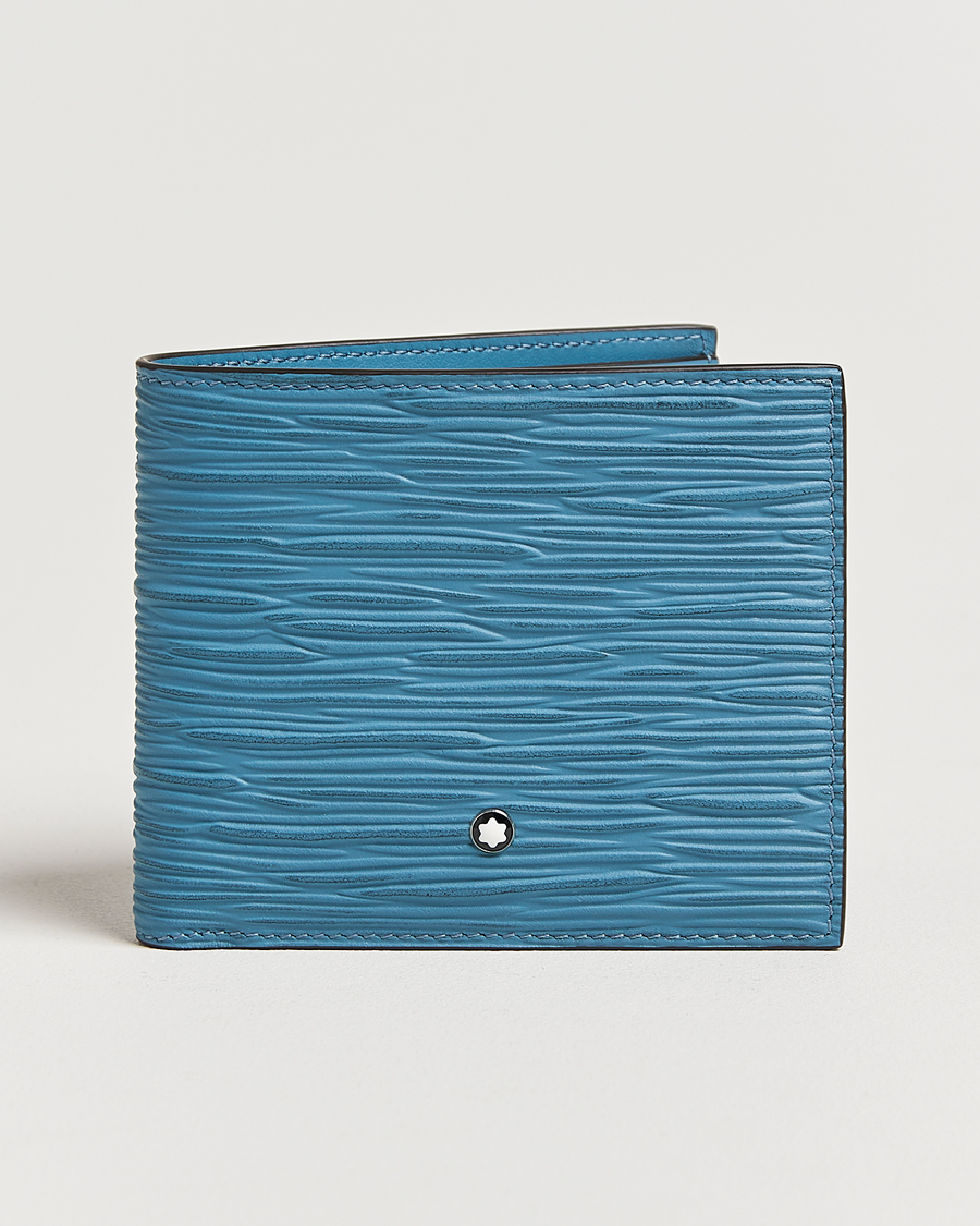 Hombres | Montblanc 4810 Wallet 8cc Smokey Blue | Montblanc | 4810 Wallet 8cc Smokey Blue