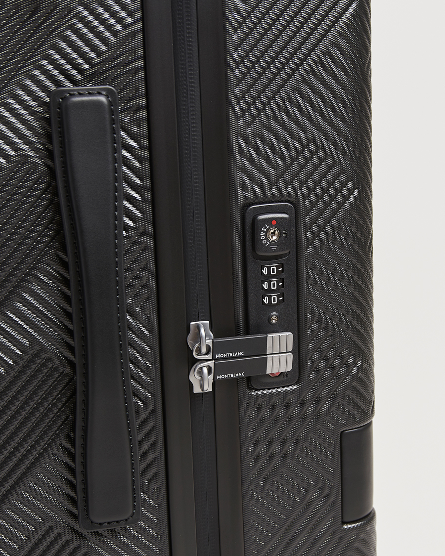 Hombres | Montblanc 4810 Extreme Cabin Trolley Black | Montblanc | 4810 Extreme Cabin Trolley Black