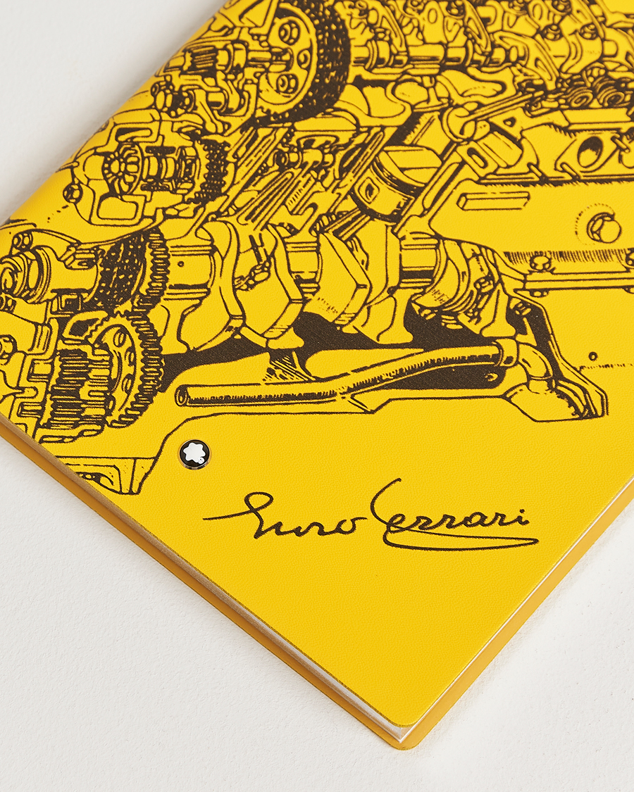 Hombres | Cuadernos | Montblanc | Notebook #146 Enzo Ferrari Modena Giallo