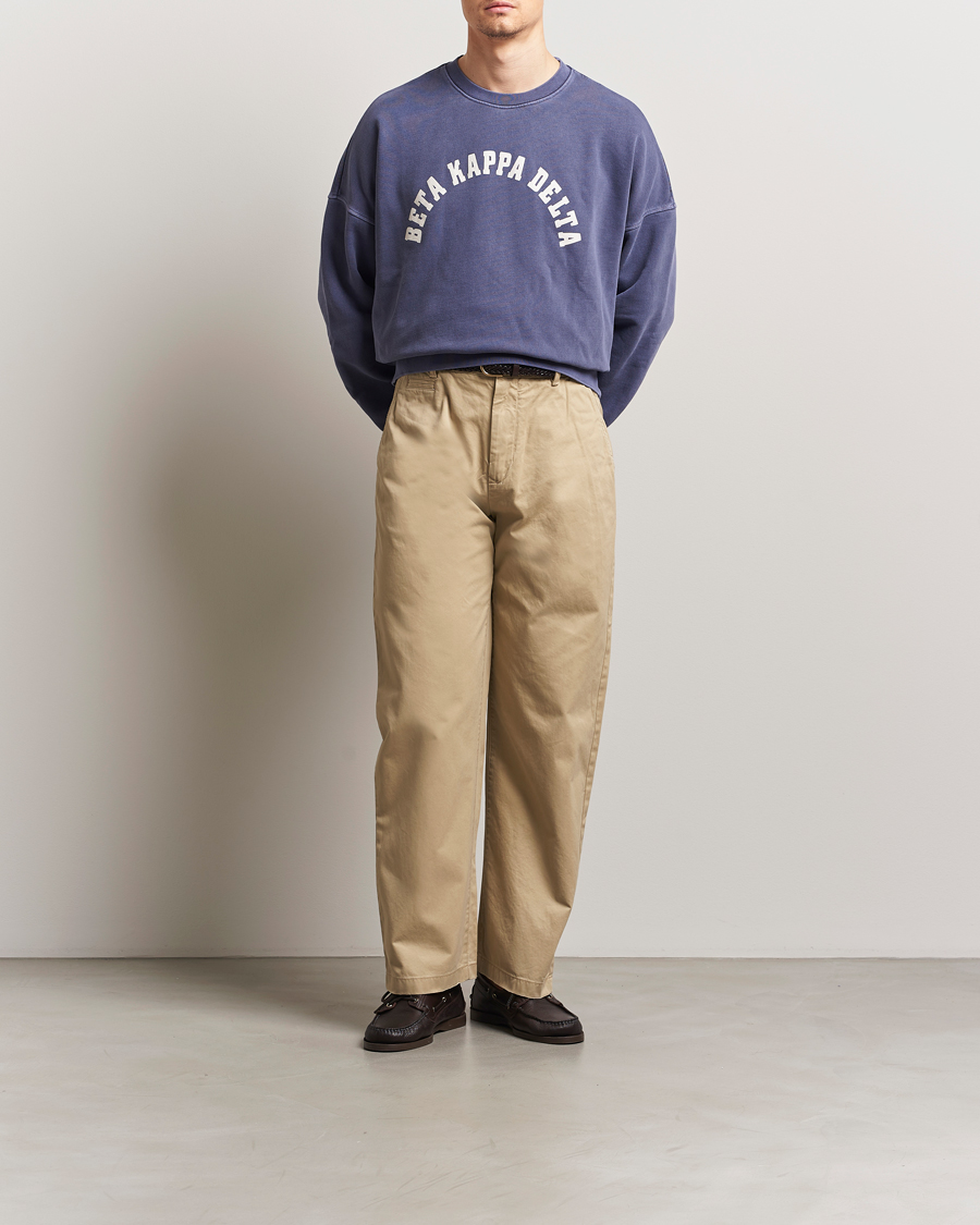 Hombres | Pantalones | GANT 240 Mulberry Street | Relaxed Fit Cotton Twill Chinos Woody Beige