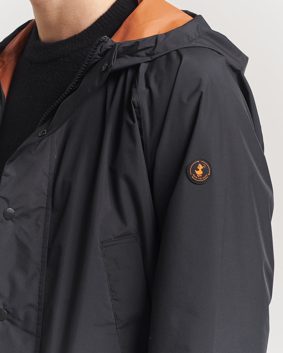 Hombres | Abrigos y chaquetas | Save The Duck | Ghibli Wind/Water Resistant Hooded Jacket Black