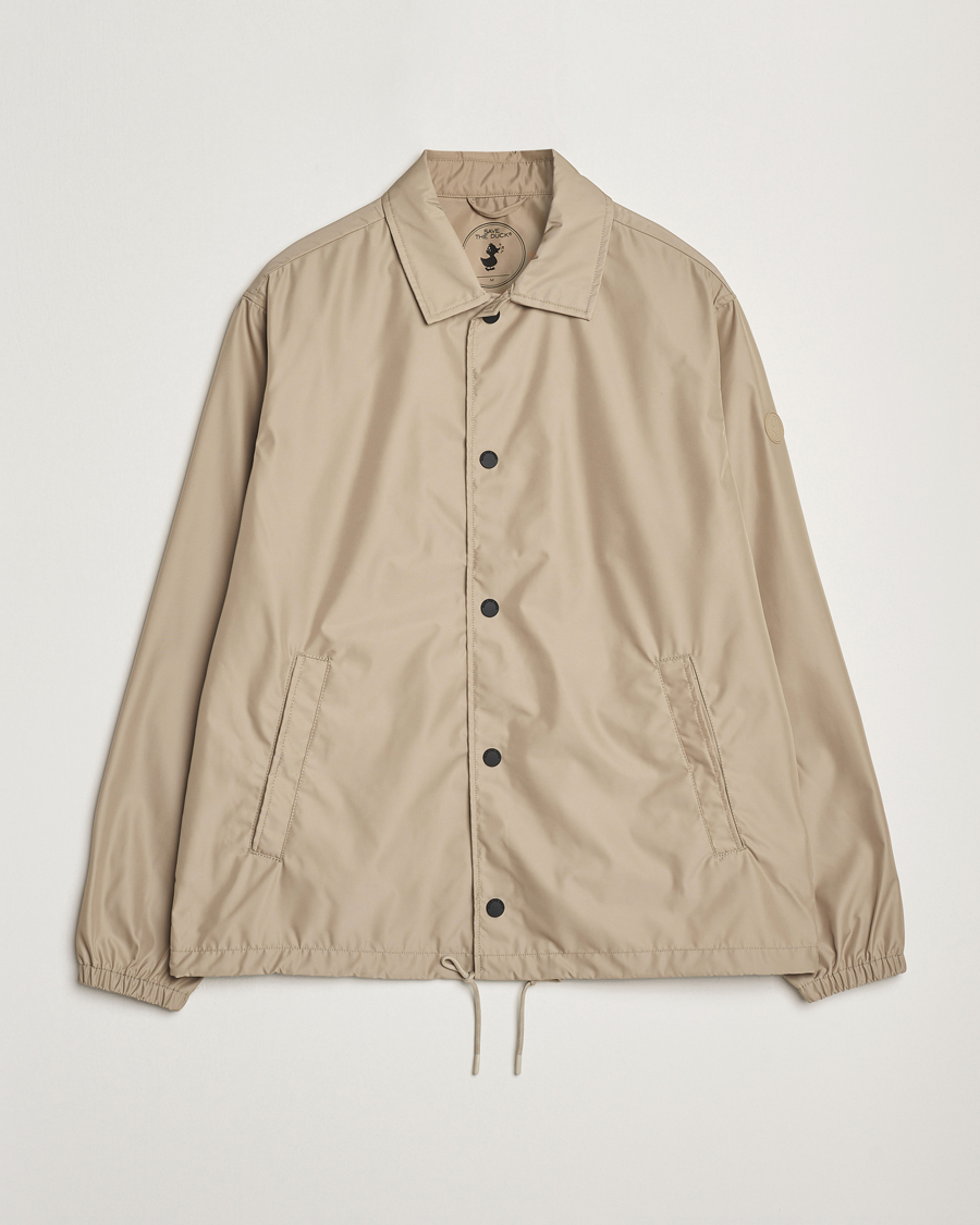 Hombres | Abrigos y chaquetas | Save The Duck | Prince Wind/Water Resistant Coach Jacket Stone Beige