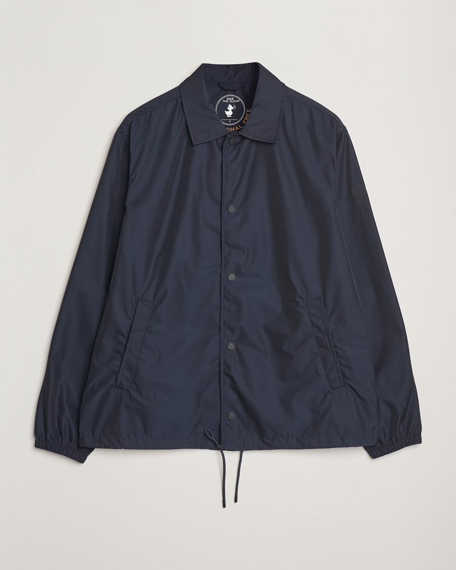 Hombres | Abrigos y chaquetas | Save The Duck | Prince Wind/Water Resistant Coach Jacket Blue Black