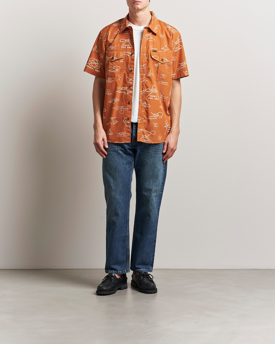Hombres | Camisas | Filson | Washed Short Sleeve Shirt Bourbon
