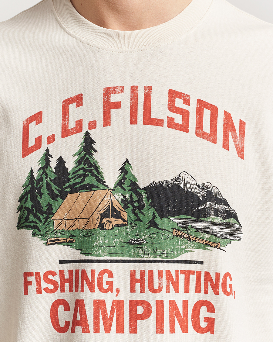 Hombres | Camisetas | Filson | Frontier Graphic T-Shirt Birch