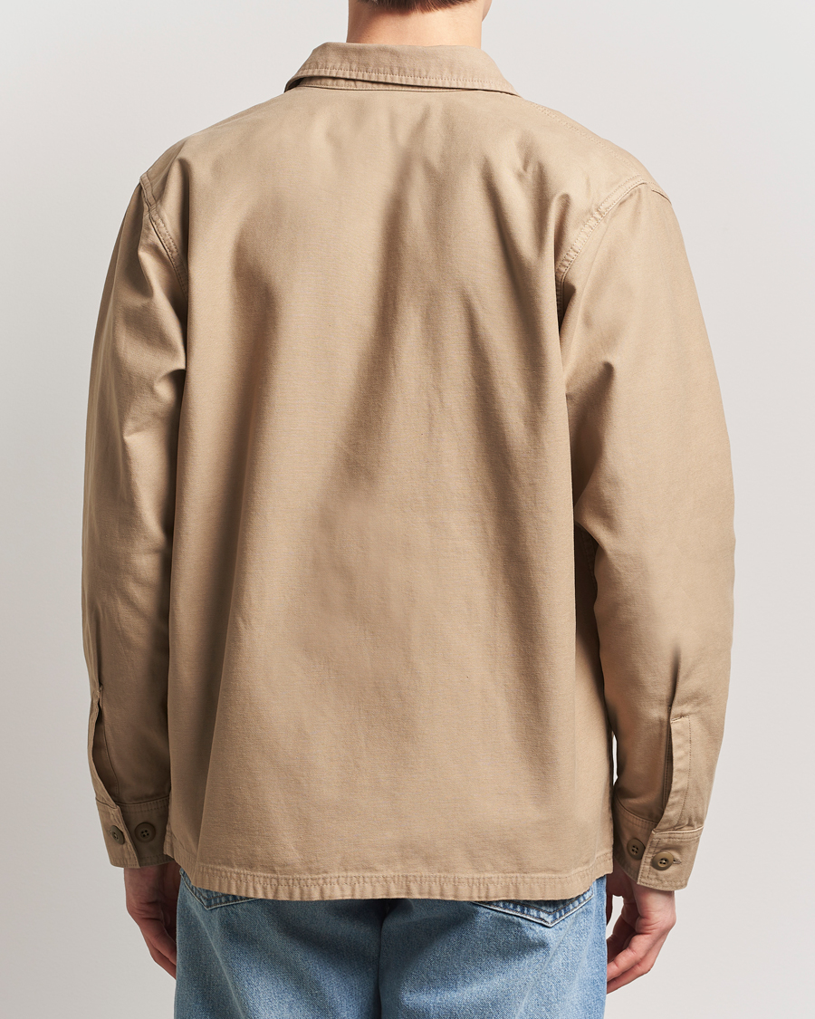 Hombres | Camisas | Filson | Reverse Sateen Jac-Shirt Gray Khaki