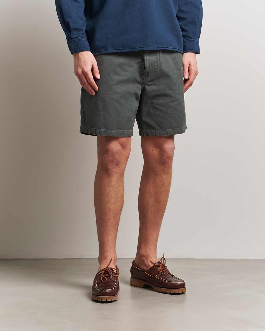Hombres | Filson Oakville Canvas Shorts Gravel | Filson | Oakville Canvas Shorts Gravel