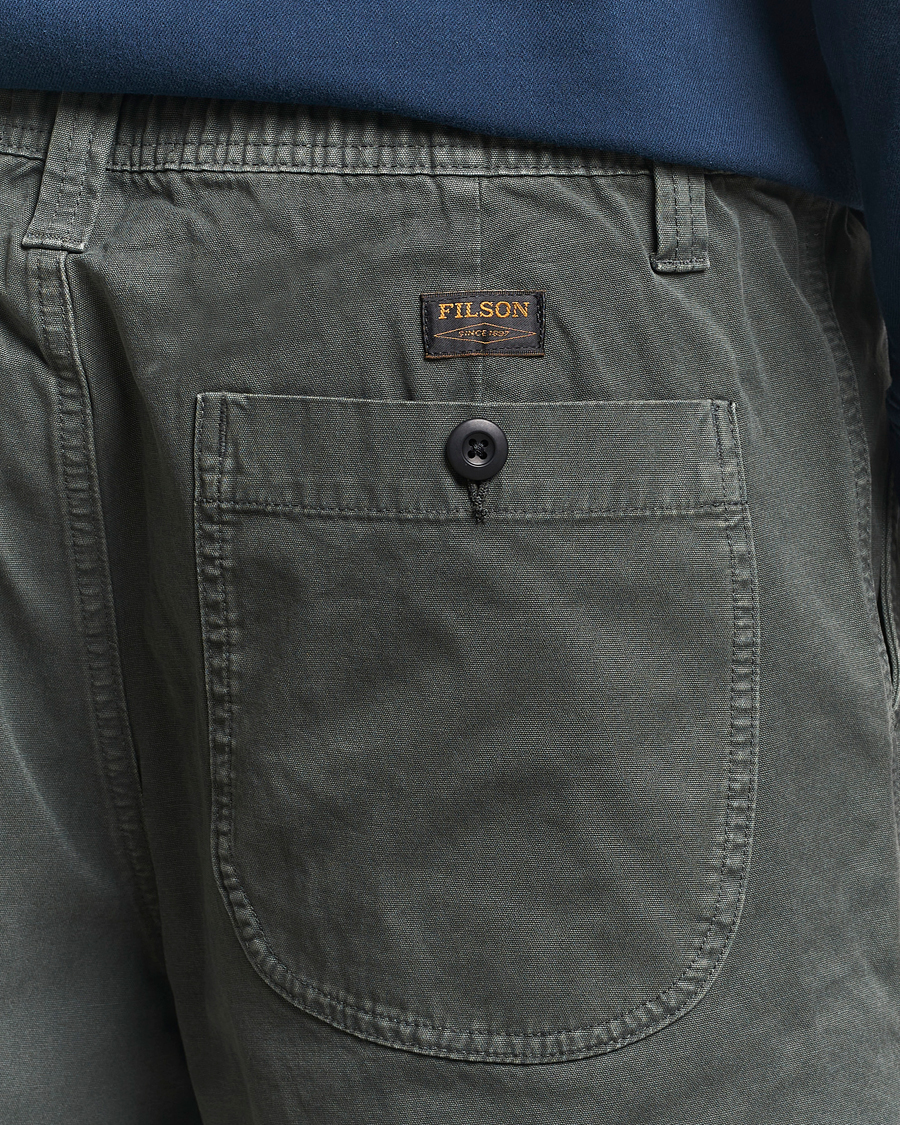 Hombres | Filson Oakville Canvas Shorts Gravel | Filson | Oakville Canvas Shorts Gravel