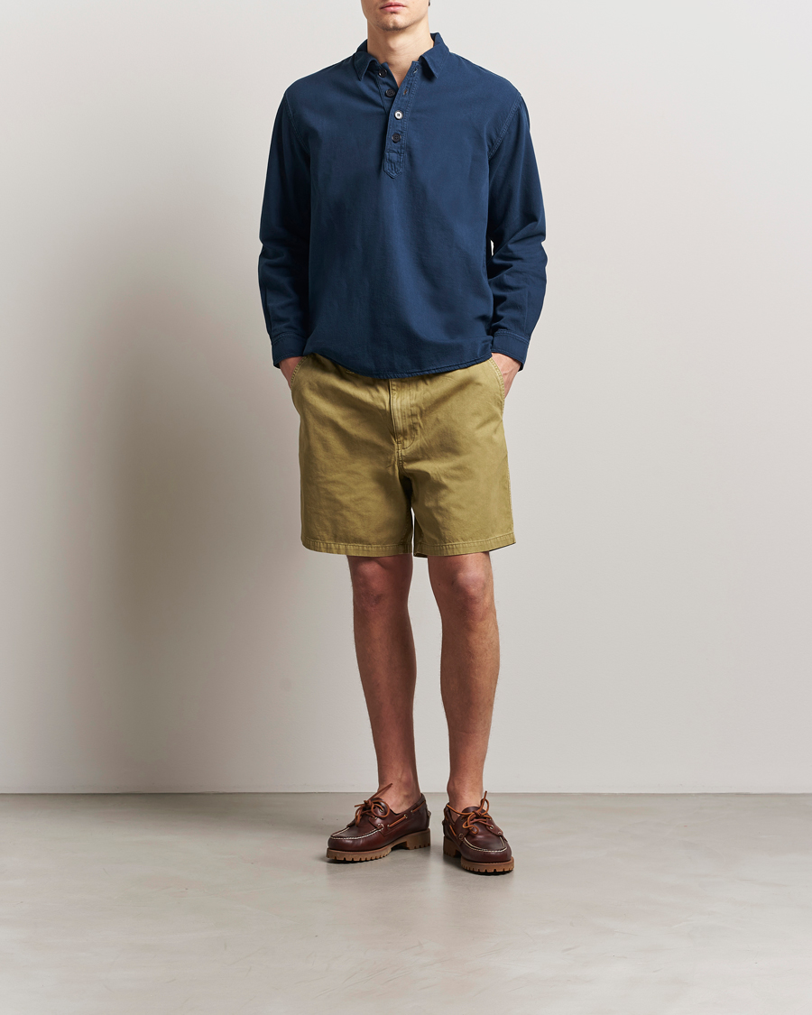 Hombres | Pantalones cortos | Filson | Oakville Canvas Shorts Slate Olive