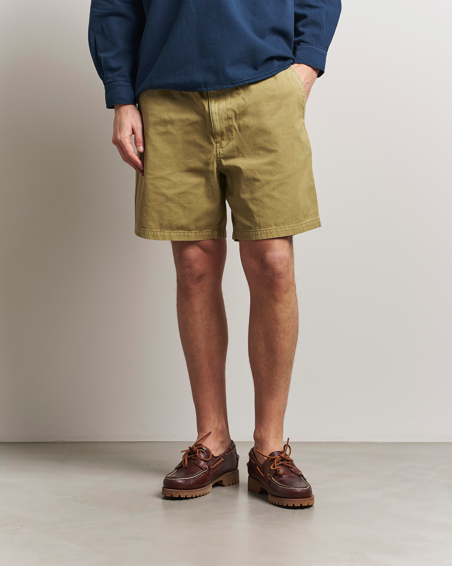 Hombres | Pantalones cortos | Filson | Oakville Canvas Shorts Slate Olive