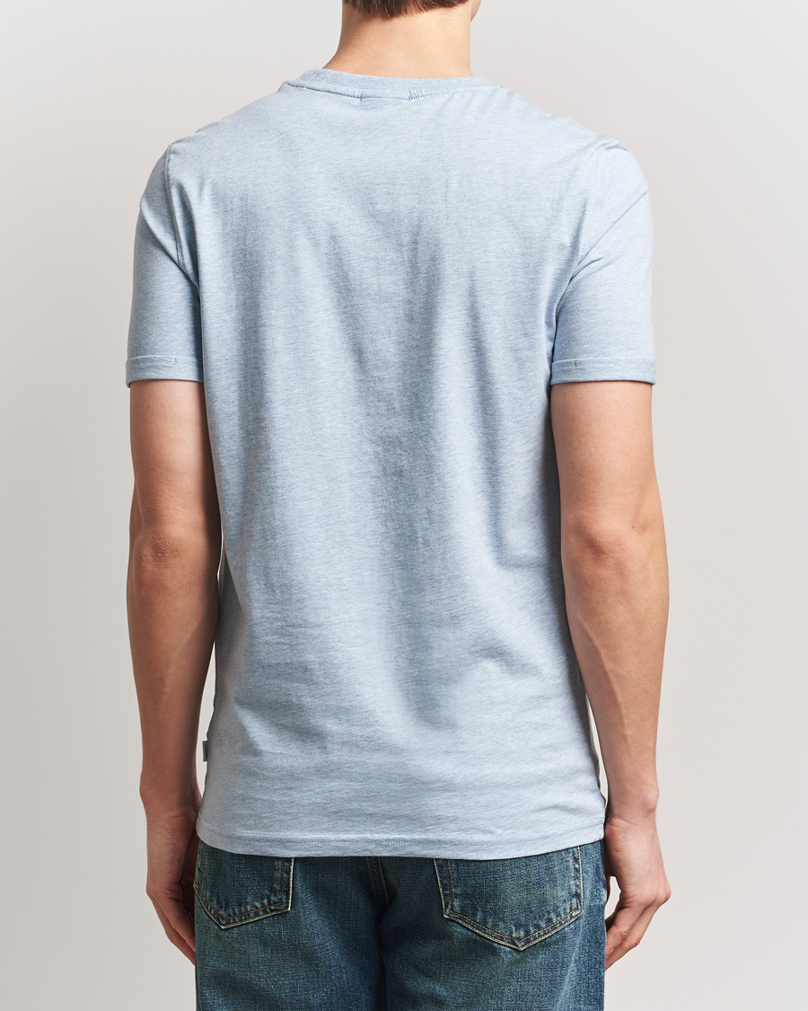 Hombres | Camisetas | LES DEUX | Nørregaard Tonal T-Shirt Xenon Blue Melange