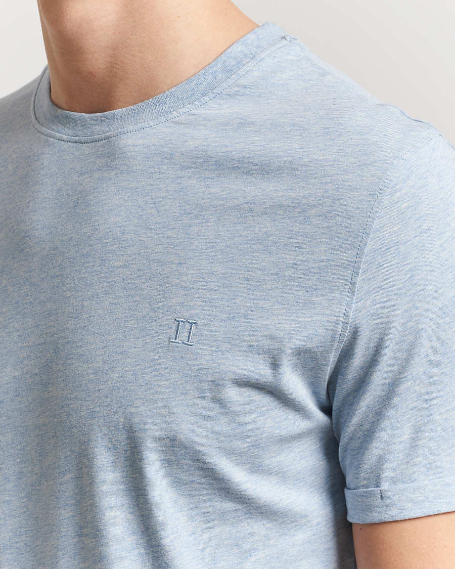 Hombres | Camisetas | LES DEUX | Nørregaard Tonal T-Shirt Xenon Blue Melange