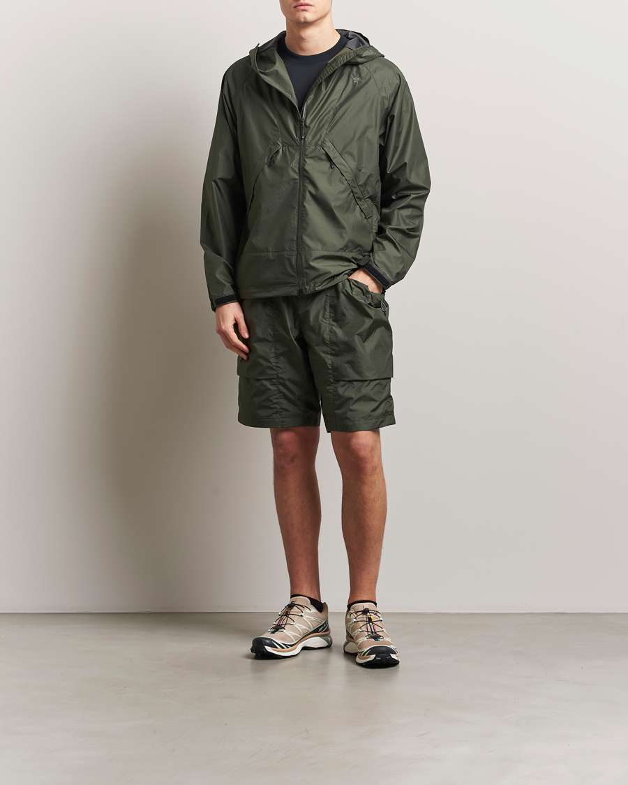 Hombres | Pantalones cortos | Goldwin | Rip-Stop Cargo Shorts Dark Olive