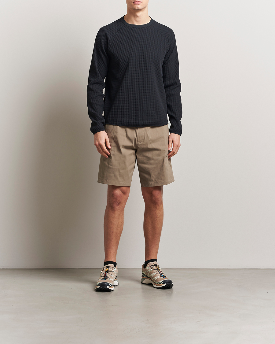 Hombres | Camisetas | Goldwin | WF Light L/S T-Shirt Black