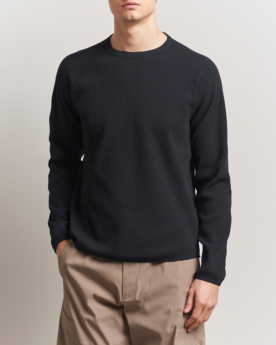 Hombres | Camisetas | Goldwin | WF Light L/S T-Shirt Black