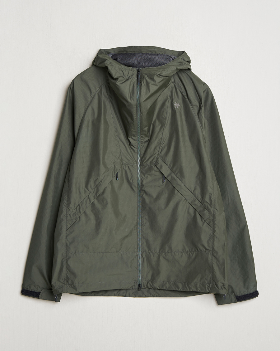 Hombres | Abrigos y chaquetas | Goldwin | Rip-Stop Hooded Jacket Dark Olive