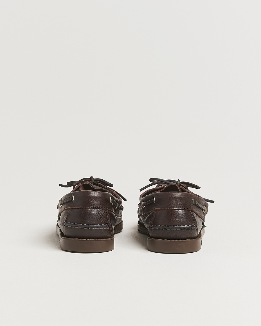Hombres | Paraboot Barth Boat Shoe Marron Deerskin | Paraboot | Barth Boat Shoe Marron Deerskin