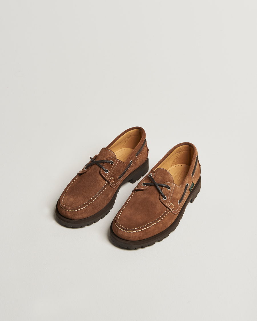 Hombres | Zapatos náuticos | Paraboot | Malo Moccasin Cognac Suede