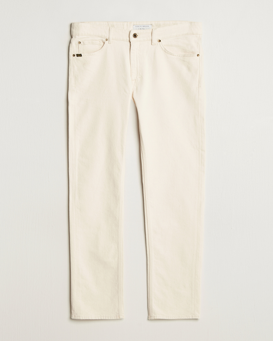 Hombres | Pantalones | Tiger of Sweden | Des Jeans Ecru