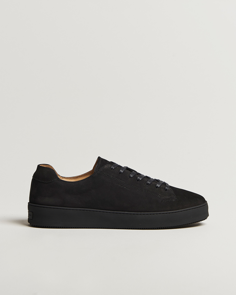Hombres | Tiger of Sweden Salas Suede Sneaker Black | Tiger of Sweden | Salas Suede Sneaker Black