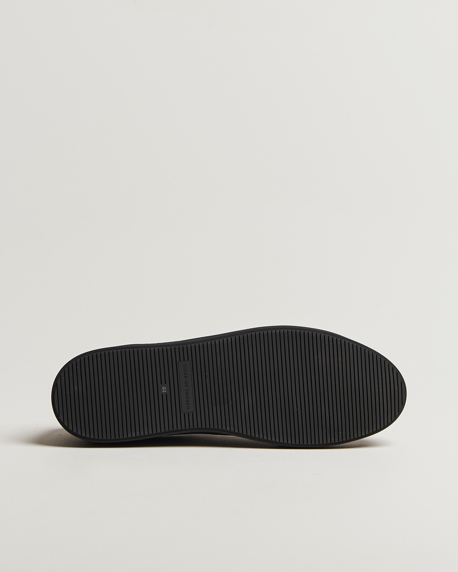 Hombres | Tiger of Sweden Salas Suede Sneaker Black | Tiger of Sweden | Salas Suede Sneaker Black