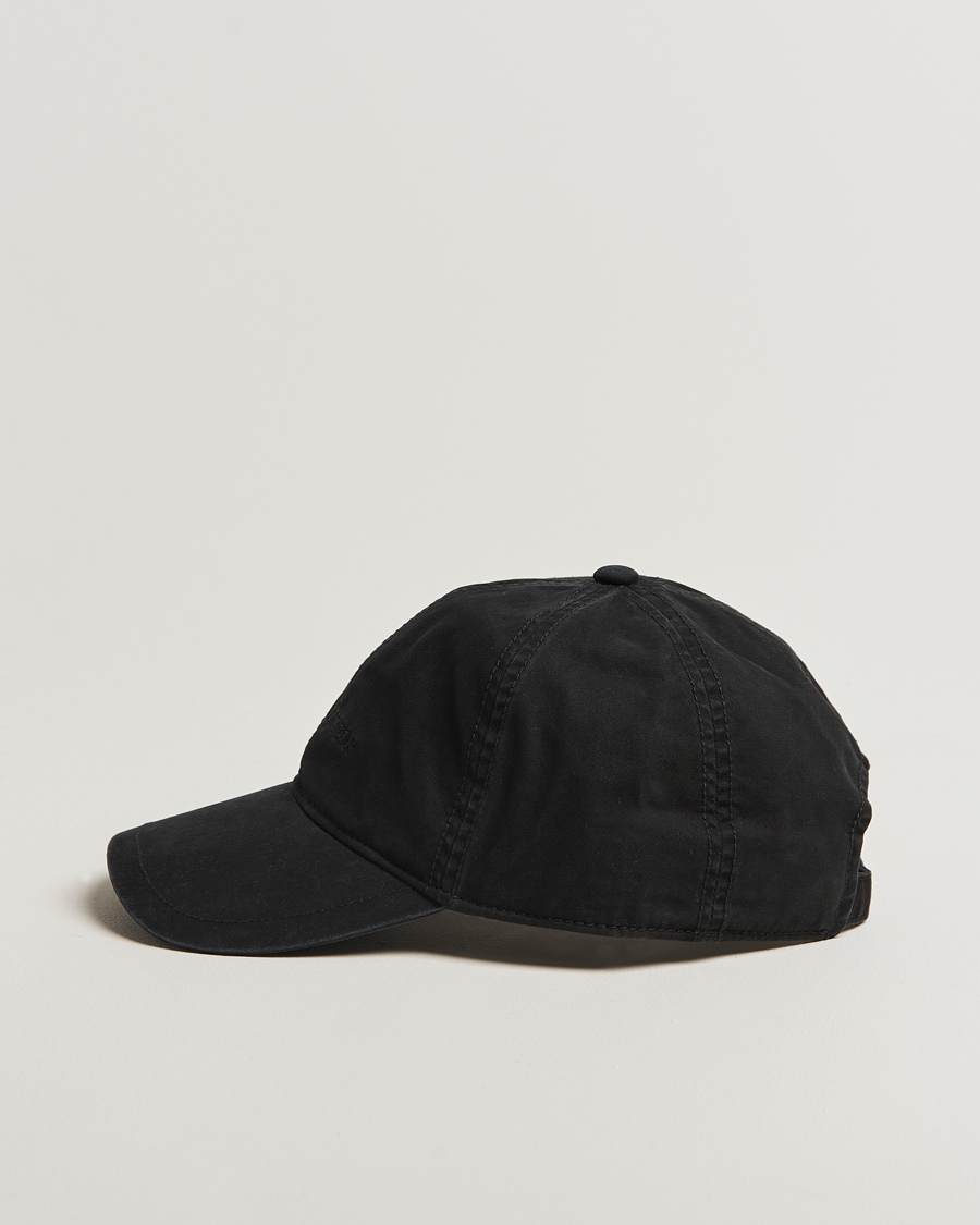 Hombres | Tiger of Sweden Hent Washed Logo Cap Black | Tiger of Sweden | Hent Washed Logo Cap Black