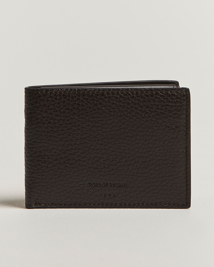 Hombres | Tiger of Sweden Wivallius Leather Wallet Dark Brown | Tiger of Sweden | Wivallius Leather Wallet Dark Brown