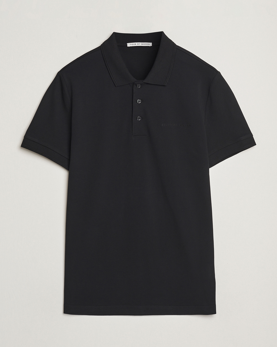 Hombres | Polos | Tiger of Sweden | Darios Polo Black