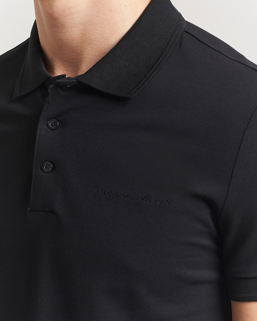 Hombres | Polos | Tiger of Sweden | Darios Polo Black