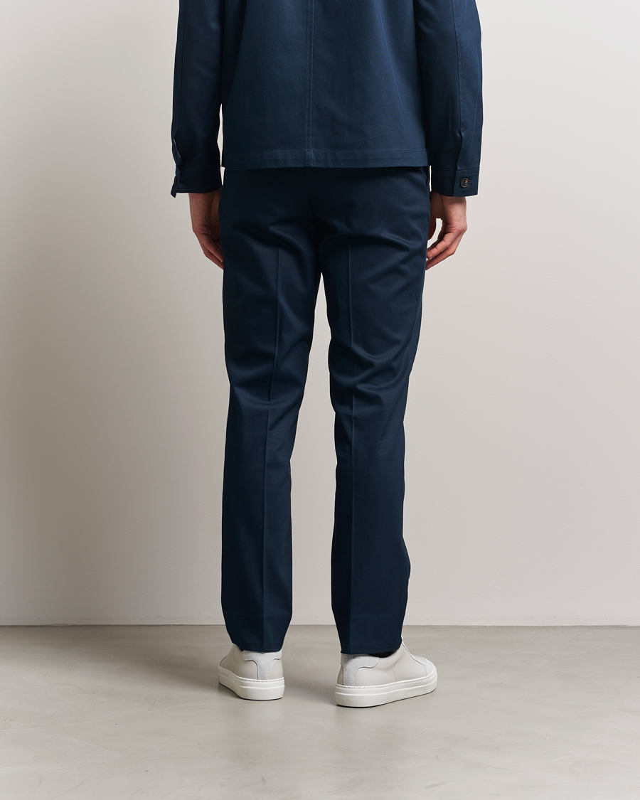 Hombres | Pantalones | J.Lindeberg | Lois Cotton Twill Pants Navy