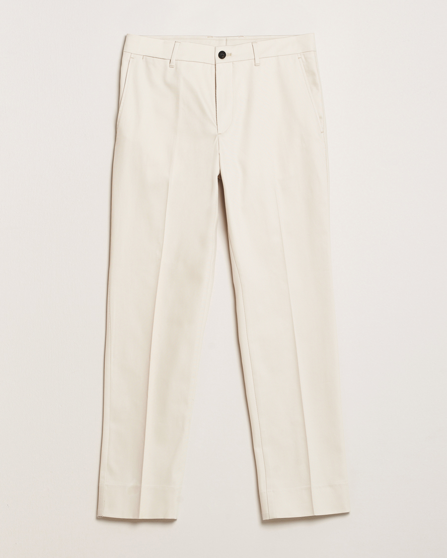 Hombres | Pantalones | J.Lindeberg | Lois Cotton Twill Pants Moonbeam