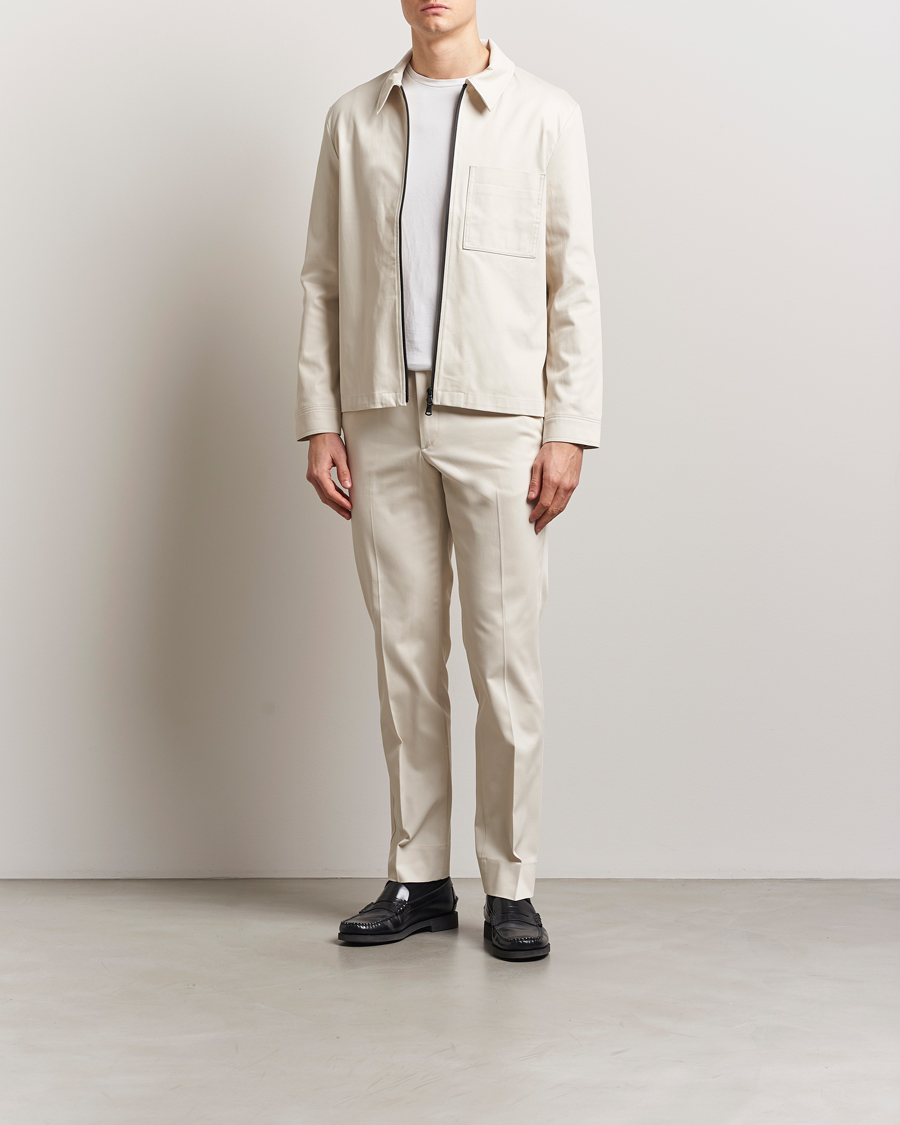 Hombres | Pantalones | J.Lindeberg | Lois Cotton Twill Pants Moonbeam
