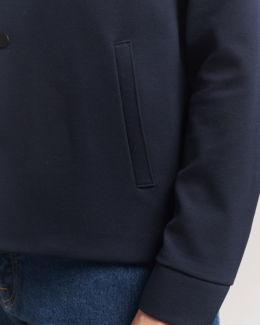 Hombres | Abrigos y chaquetas | Harris Wharf London | Loro Piana Cavalry Twill Coach Jacket Navy Blue