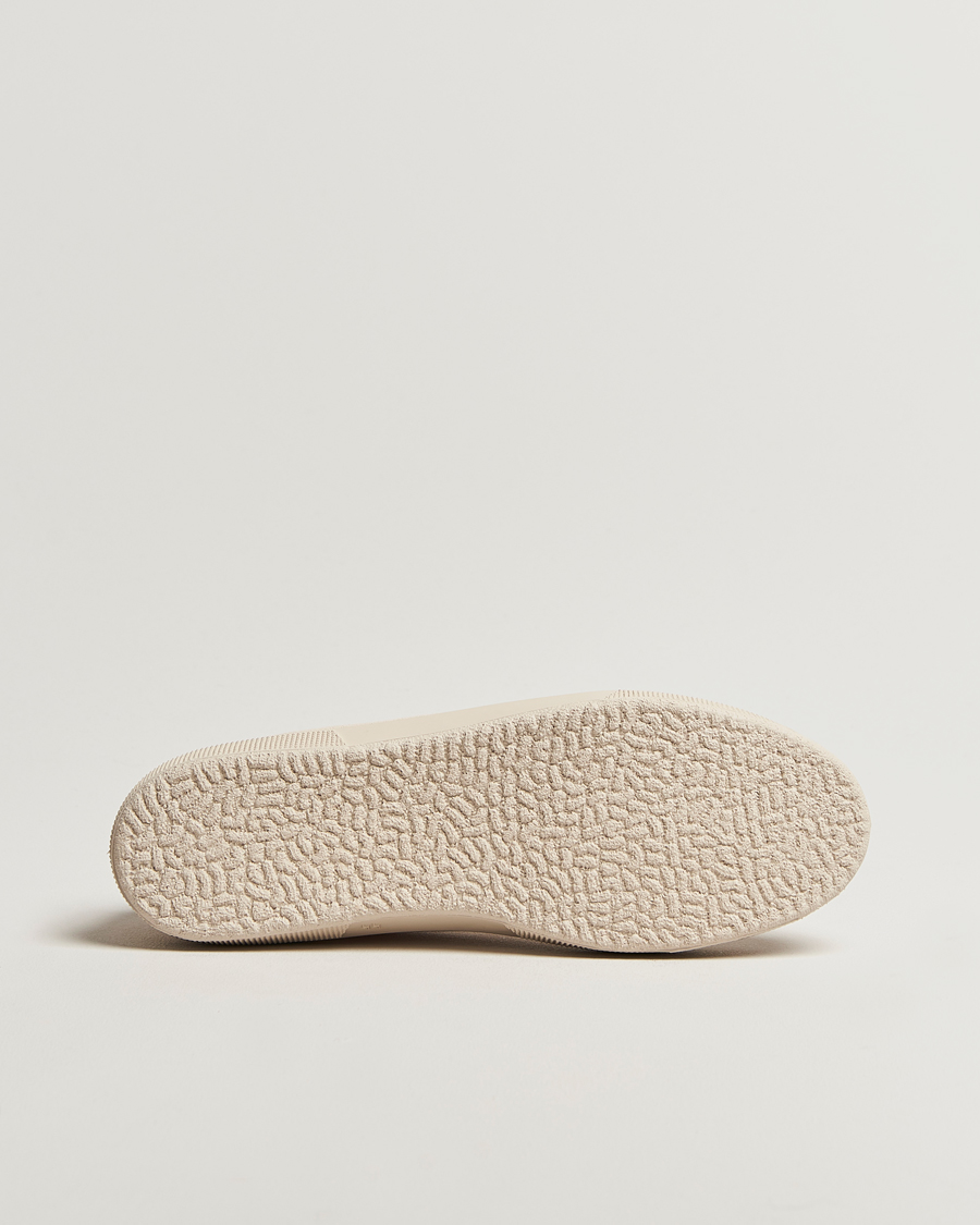 Hombres | Novesta Cotton Deck Shoe All Ivory | Novesta | Cotton Deck Shoe All Ivory