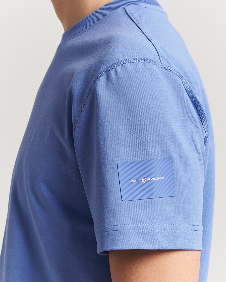 Hombres | Camisetas | Sail Racing | Wind Crew Neck T-Shirt Dark Lavendel
