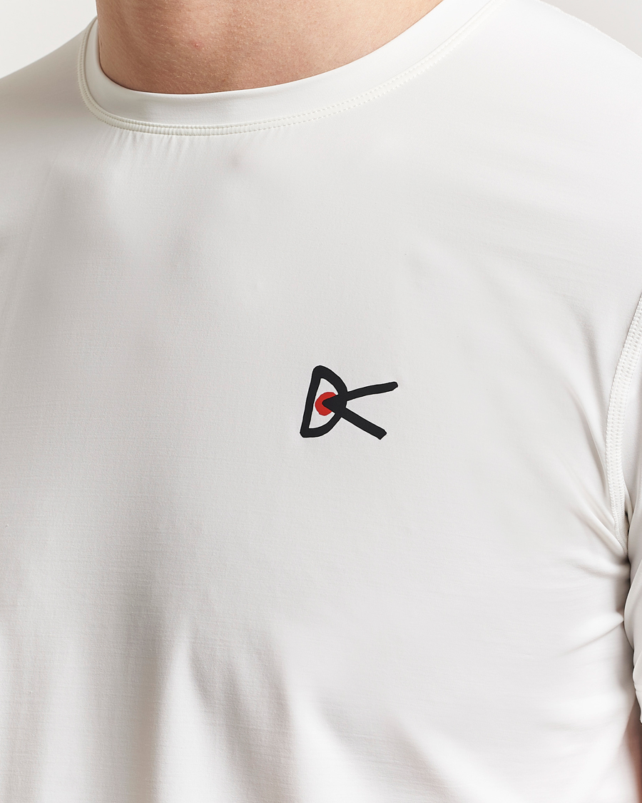 Hombres | Camisetas | District Vision | Lightweight Short Sleeve T-Shirt Lunar White