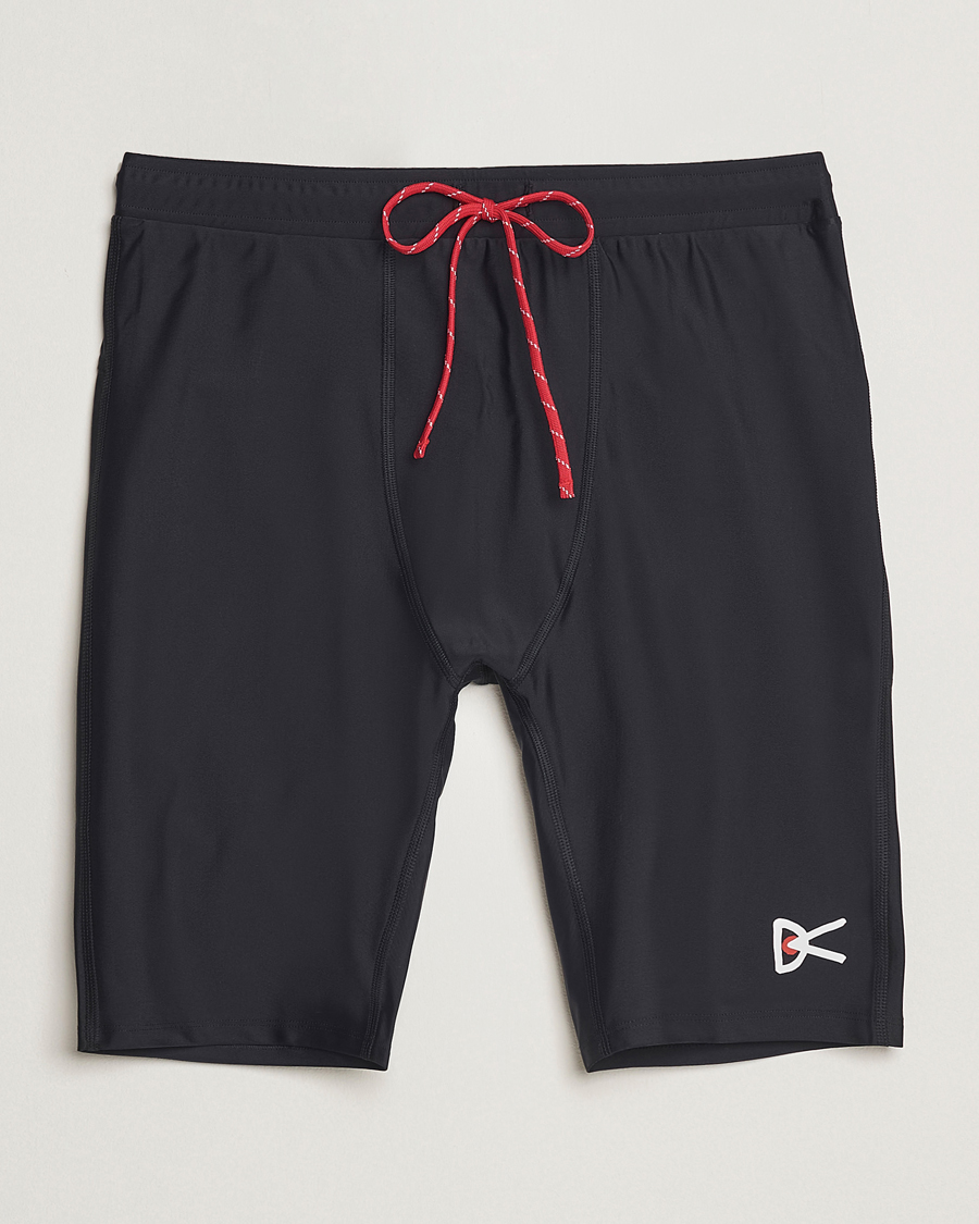 Hombres | Pantalones cortos | District Vision | 9 Inch Recycled Half Tights Black